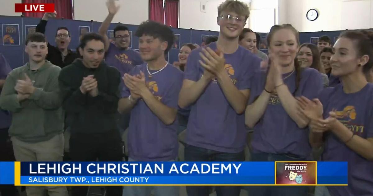Lehigh Christian Academy students get loud, as they hold watch party for Freddy Awards nomination announcements | Freddy Awards