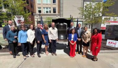 Bethlehem unveils 1,500‑pound America 250 bell honoring Liberty Bell’s hidden history | Video