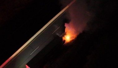State Police: Amazon delivery truck erupts in flames on Turnpike in Lehigh Co. | Allentown Area
