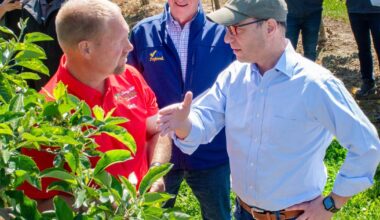 Shapiro calls for state and federal aid for farmers after frost reduces fruit crops across Pa. | Politics