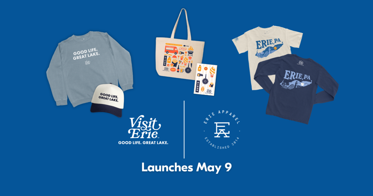 VisitErie and Erie Apparel Launch New Merchandise Line | News