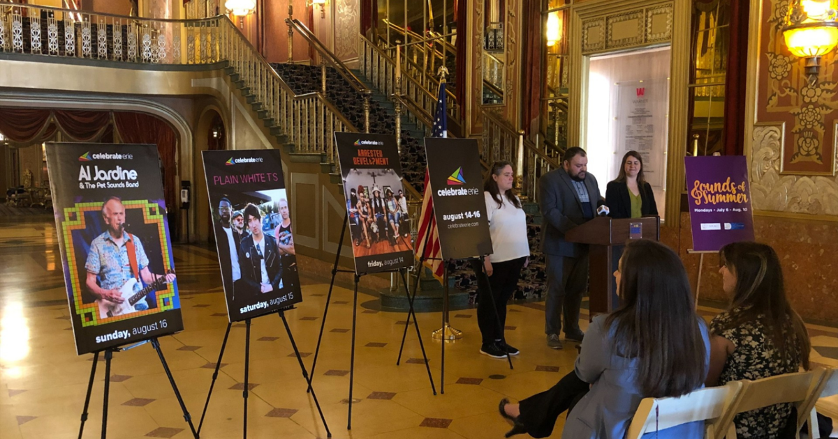 Headliners Announced for 2026 CelebrateErie Concert Series | News