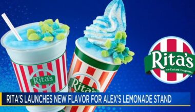 Rita's launches new flavor to benefit Alex's Lemonade Stand | Pennsylvania News
