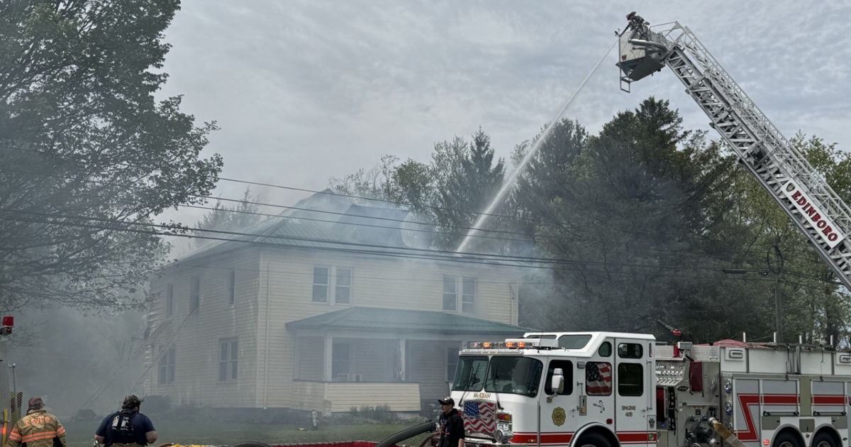 Three-Story House Fire Reported on Edinboro Road | News