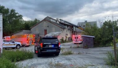Person rescued from roof of Ironworks building in Catasauqua | Lehigh Valley Regional News