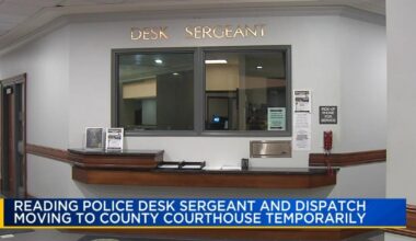Some Reading Police services to temporarily relocate to courthouse during renovations at city hall | Berks Regional News