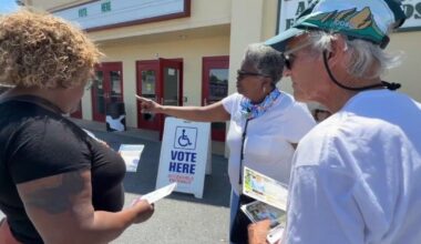 Voters brave mid‑90s heat across the Lehigh Valley on Primary Election Day | Allentown Area