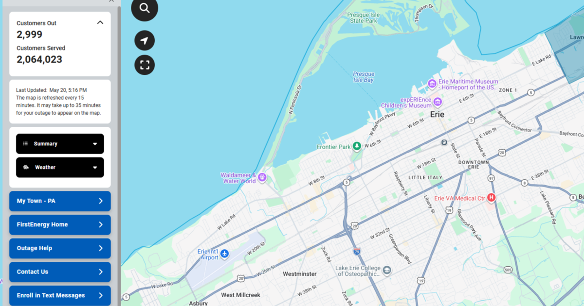 Over 2,000 Impacted in Possible Planned Power Outage in Erie | Local News