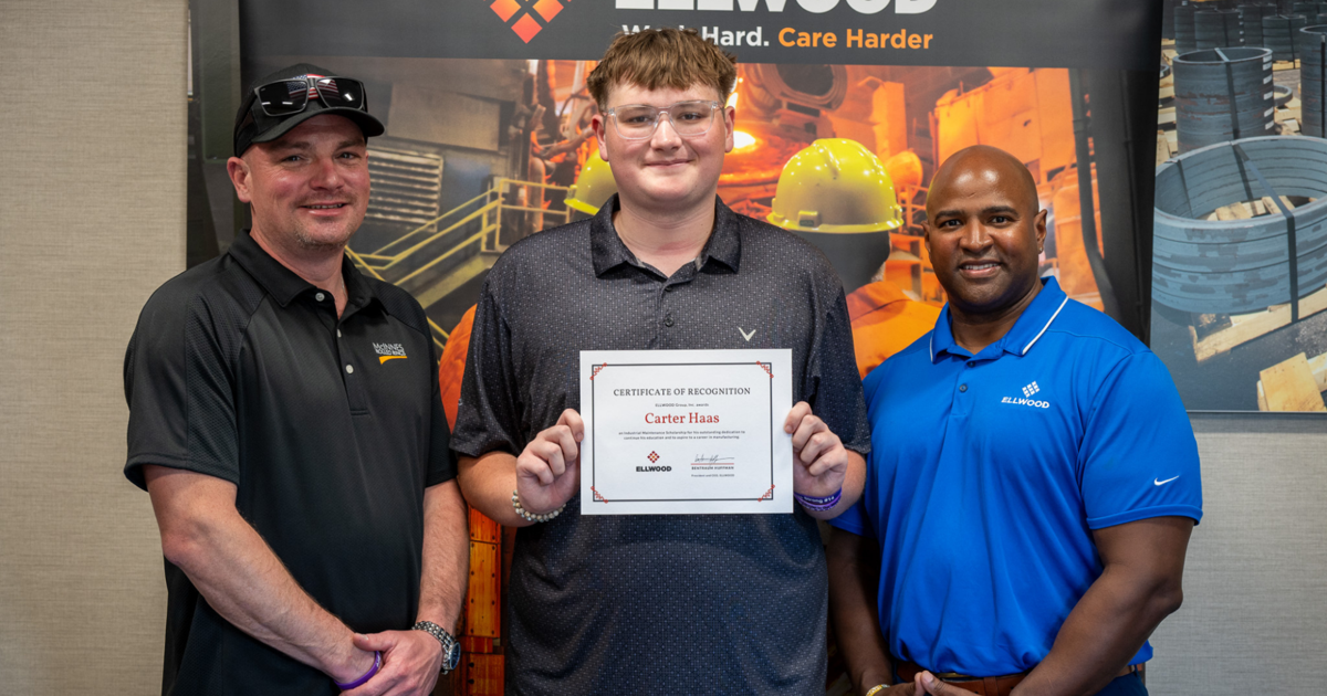 ELLWOOD Awards $20,000 Scholarship to Erie Student | News