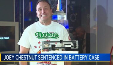 Competitive eater Joey Chestnut faces probation ahead of visit to Reading | Reading Area