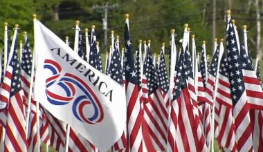 Flags for Unity plants 500 flags to honor fallen service members | Allentown Area