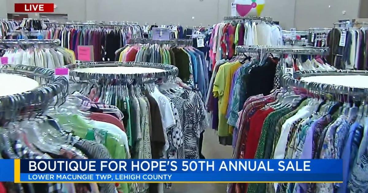 Boutique for Hope holding 50th annual sale to help cancer patients, their families in Lehigh Valley | Western Lehigh County