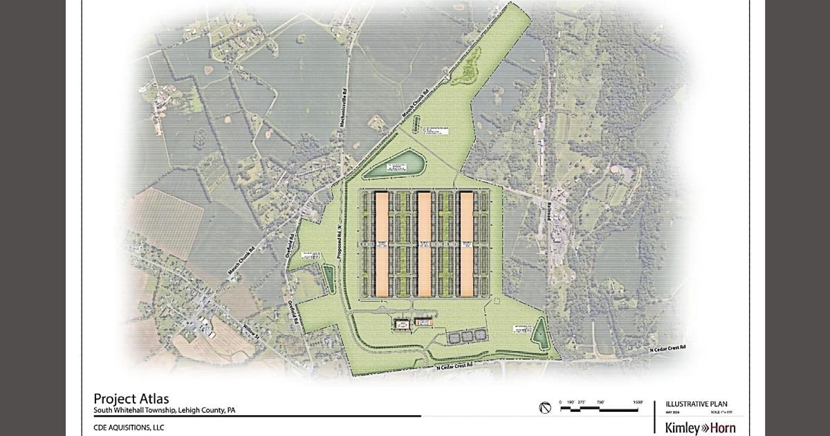 The proposed South Whitehall data center has changed. Here's what is on the table now | Lehigh Valley Regional News