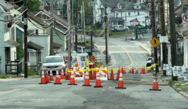 Catasauqua issues traffic alert as crews respond to sinkhole | Allentown Area
