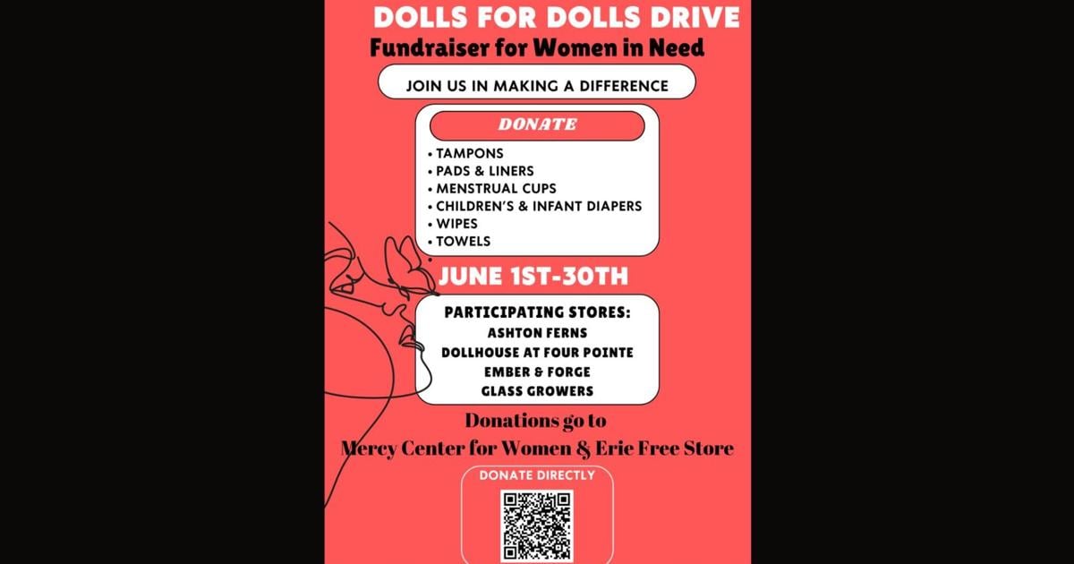 Dolls for Dolls Drive to Support Erie Women in Need | News