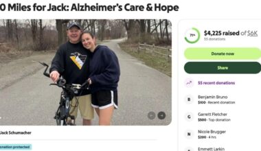Erie Family Cycling 100 Miles for Alzheimer’s Support | News