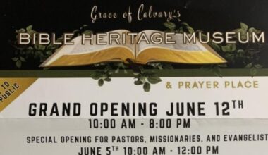 Bible Heritage Museum Opening at the Millcreek Mall | News