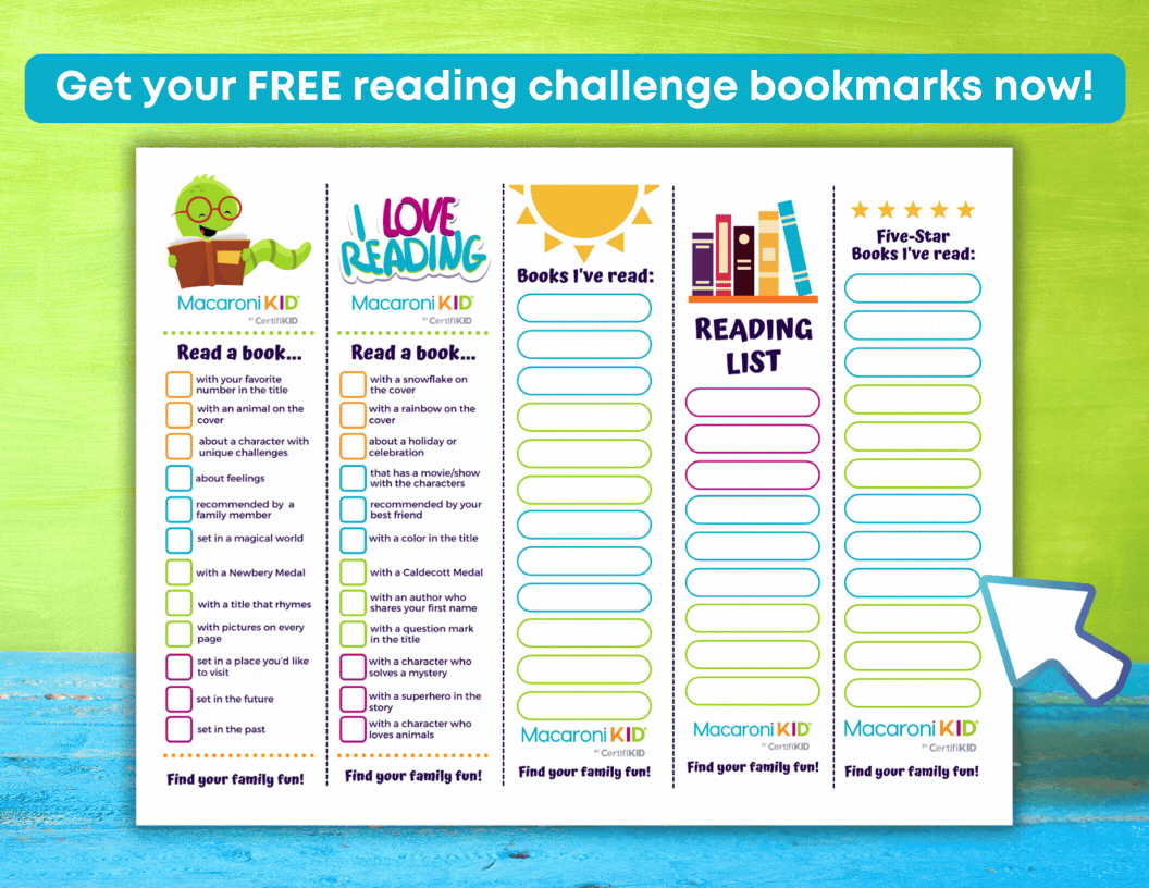 motivate kids to read with free printable bookmark reading challenge