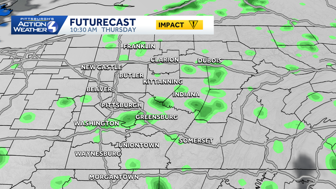 isolated showers thursday isolated showers thursday
