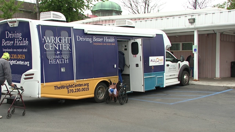 Mobile healthcare van brings critical medical aid to those in need in Scranton