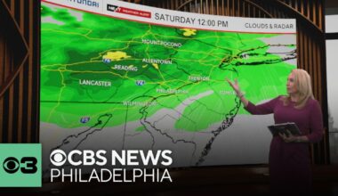 Tracking rainy weather for Saturday and into Mother's Day around the Philadelphia area