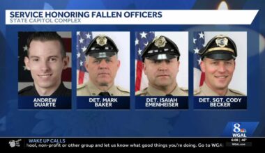 Pennsylvania memorial honors fallen officers from the Susquehanna Valley