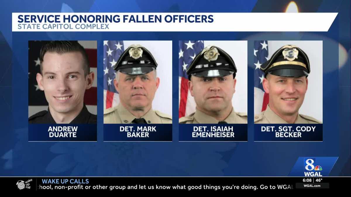 Pennsylvania memorial honors fallen officers from the Susquehanna Valley