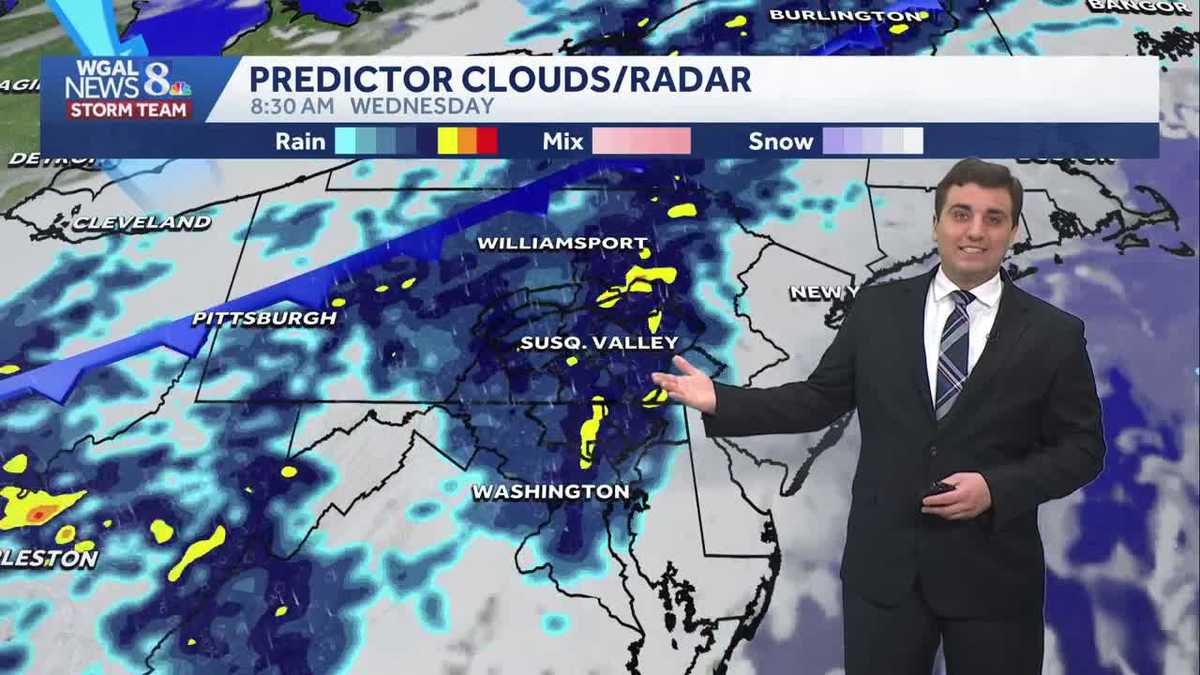80s Return Tuesday; Widespread Rain Wednesday