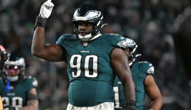 Philadelphia Eagles' 90-man roster following the rookie minicamp
