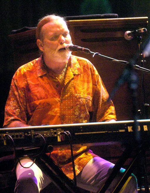 Gregg Allman performs with the Allman Brothers Band at the Warner Theatre in Erie on July 19, 2005.