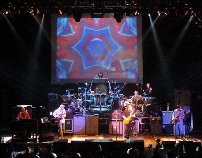 The Allman Brothers Band performs at the Warner Theatre in Erie on July 19, 2005.