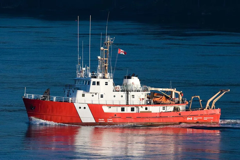 Canadian Coast Guard vesselCredit: Getty
