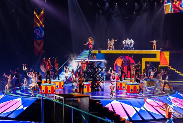 The cast of the Ringling Bros and Barnum and Bailey Circus is headed to Philadelphia for four days of performances. (Associated Press)