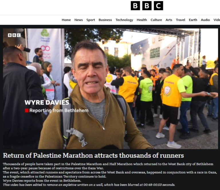 The Return of the BBC’s Bethlehem ‘Separation Barrier’ Mantra