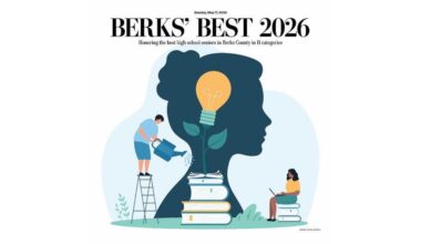 Winners to be revealed for Berks' Best 2026 awards for high school seniors