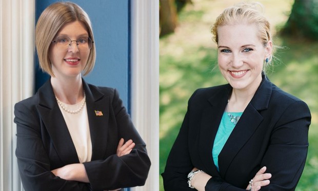 Fern Leard, left, and Joanna Bryn Smith are competing in the upcoming primary election for the 120th state House District. (Submitted)