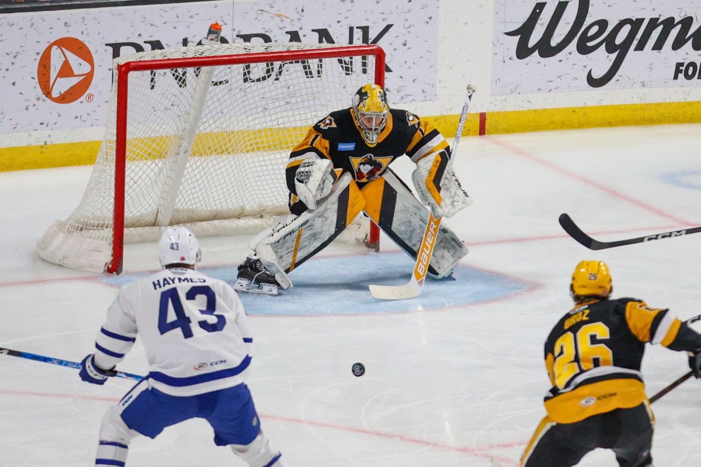 WBS PENGUINS: Fluky bounce in OT gives Toronto win, 2-0 series lead – Wilkes-Barre Citizens' Voice