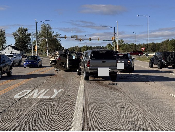 Colo. 287 reopened after crash blocked 3 lanes near Erie