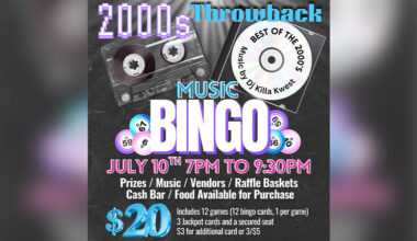 2000’s Throwback Music Bingo | Scranton, PA