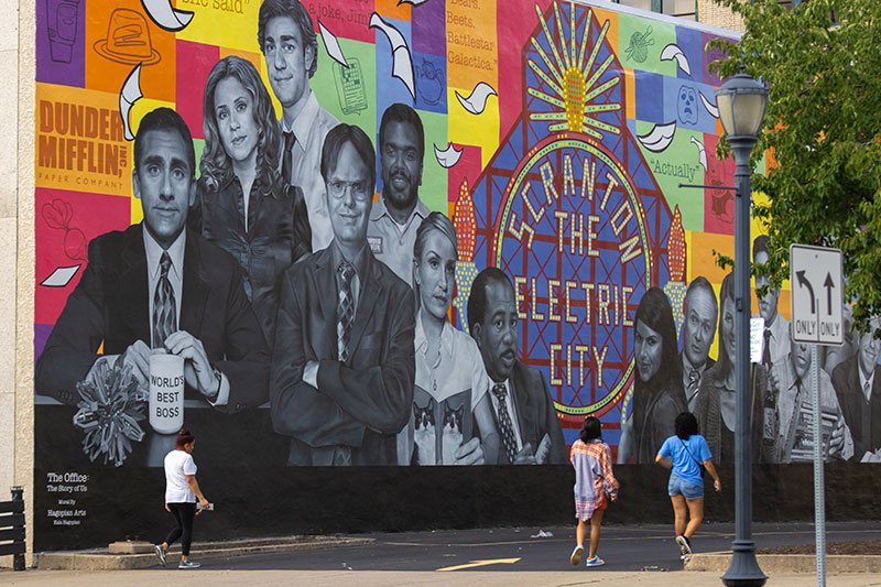 The Office: The Story of Us Mural | Scranton, PA