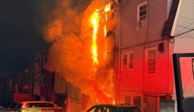 Residents escape overnight inferno in Upper Darby