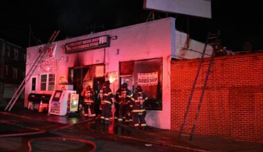 Upper Darby firefighters handle blaze at smoke shop
