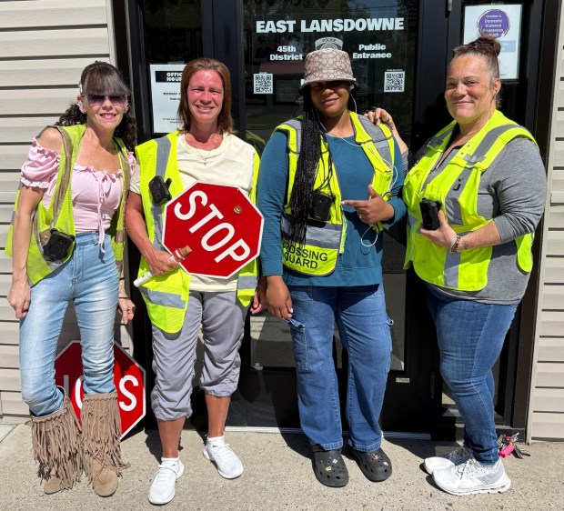 East Lansdowne crossing guards now have body worn cameras. (COURTESY PHOTO)
