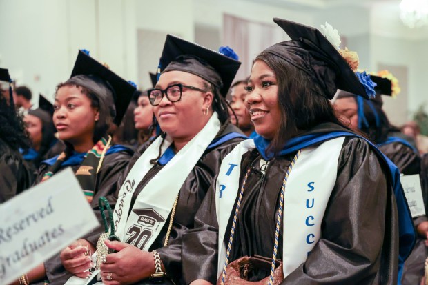 The PIT graduates shine during this milestone moment as they jumpstart their careers in the field of health care across the Greater Philadelphia Region. (COURTESY OF JESS DIXON) 