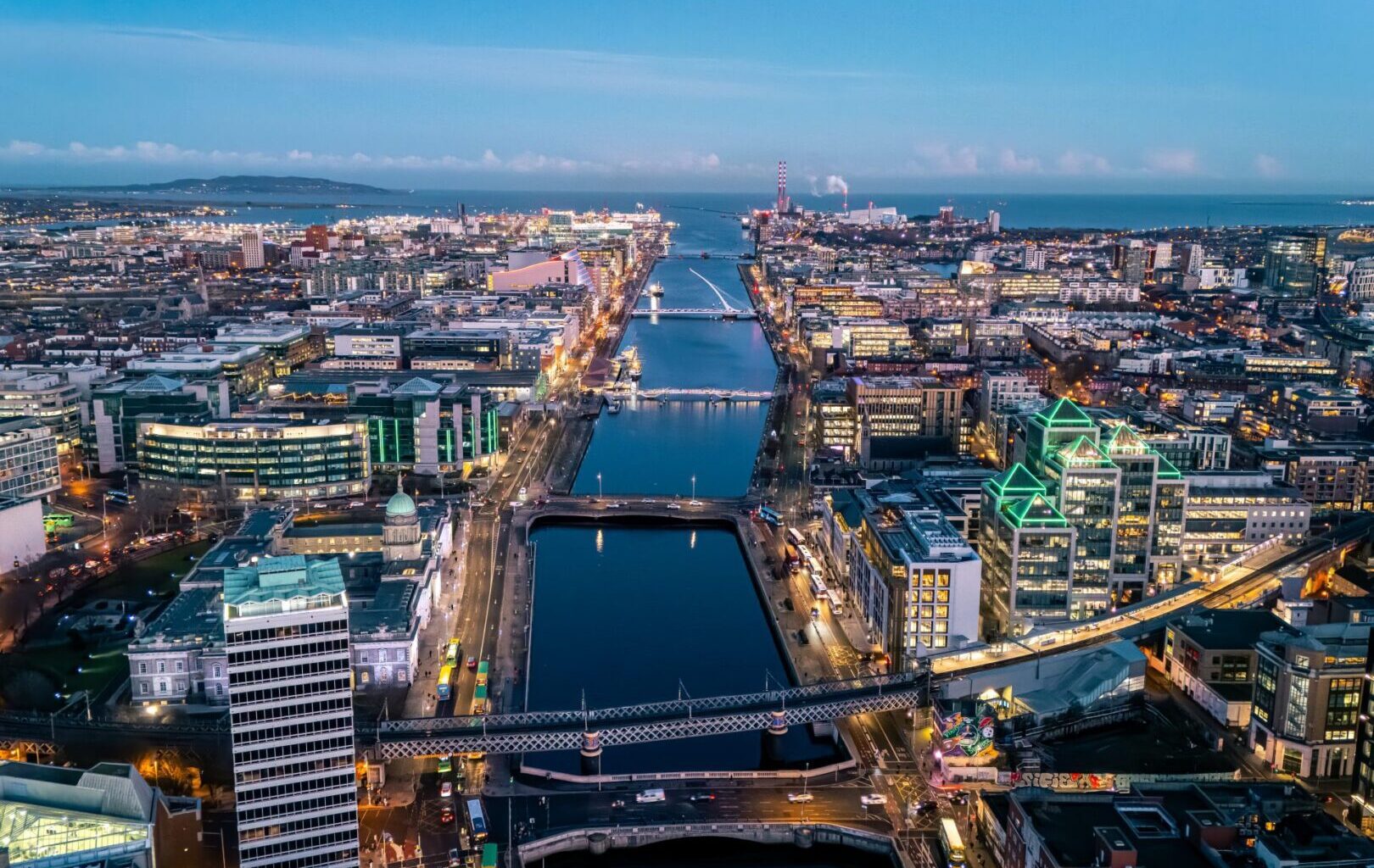 Aer Lingus Inaugural Flight Departs for Dublin