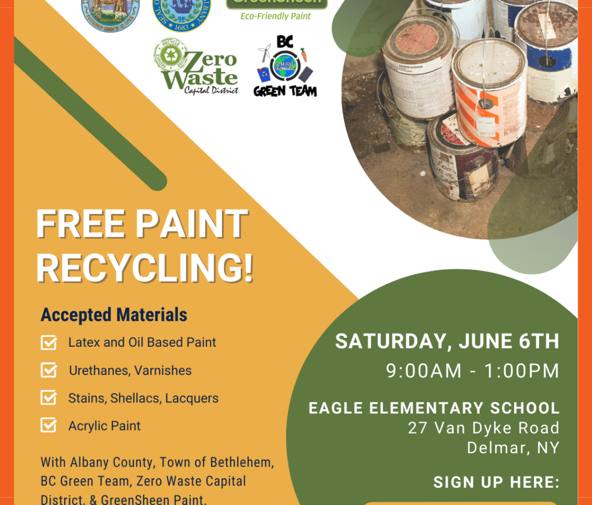 Clear Out Your Garage: Free Paint Recycling Event June 6