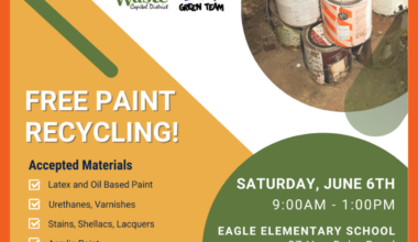 Clear Out Your Garage: Free Paint Recycling Event June 6
