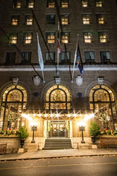 Exterior of the Hotel Bethlehem in the Lehigh Valley