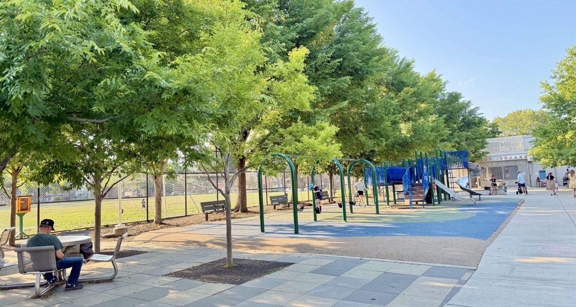Columbus Square Park, a South Philly community gathering spot