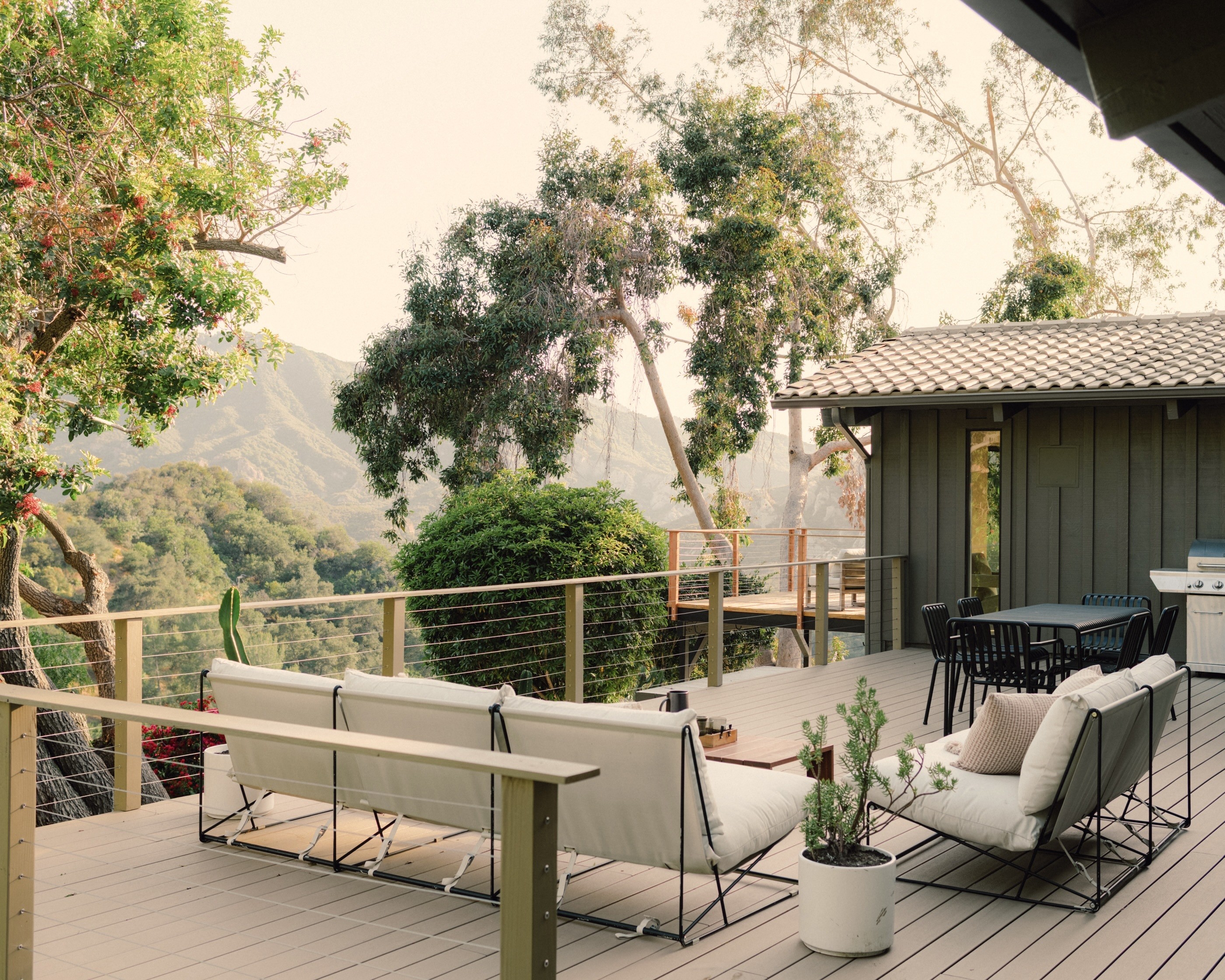 The 700-square-foot deck. (Photo by Collin Erie and Cody Boone...
